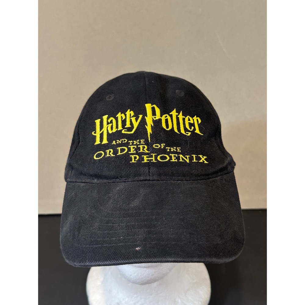Vintage‎ 2003 Harry Potter Order of the Phoenix Scholastic Promo Hat Black Cap